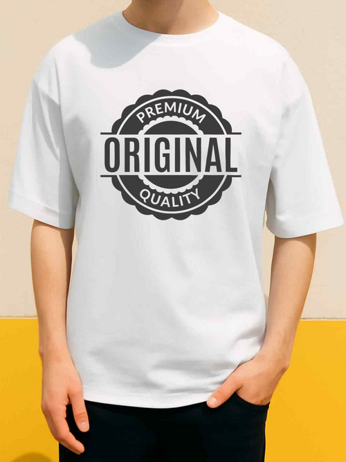 Men's Graphic T-Shirt Premium Quality Authentic Seal With Vintage Style Emblem Original