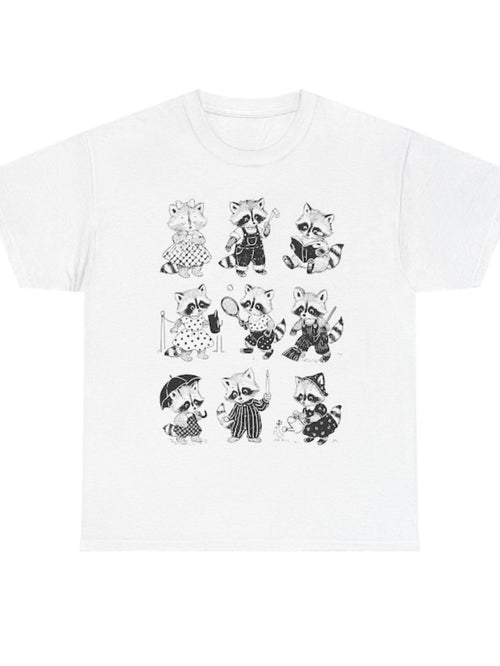 Men's Graphic T-Shirt Playful Animals Wearing Various Outfits In Charming Styles Cat