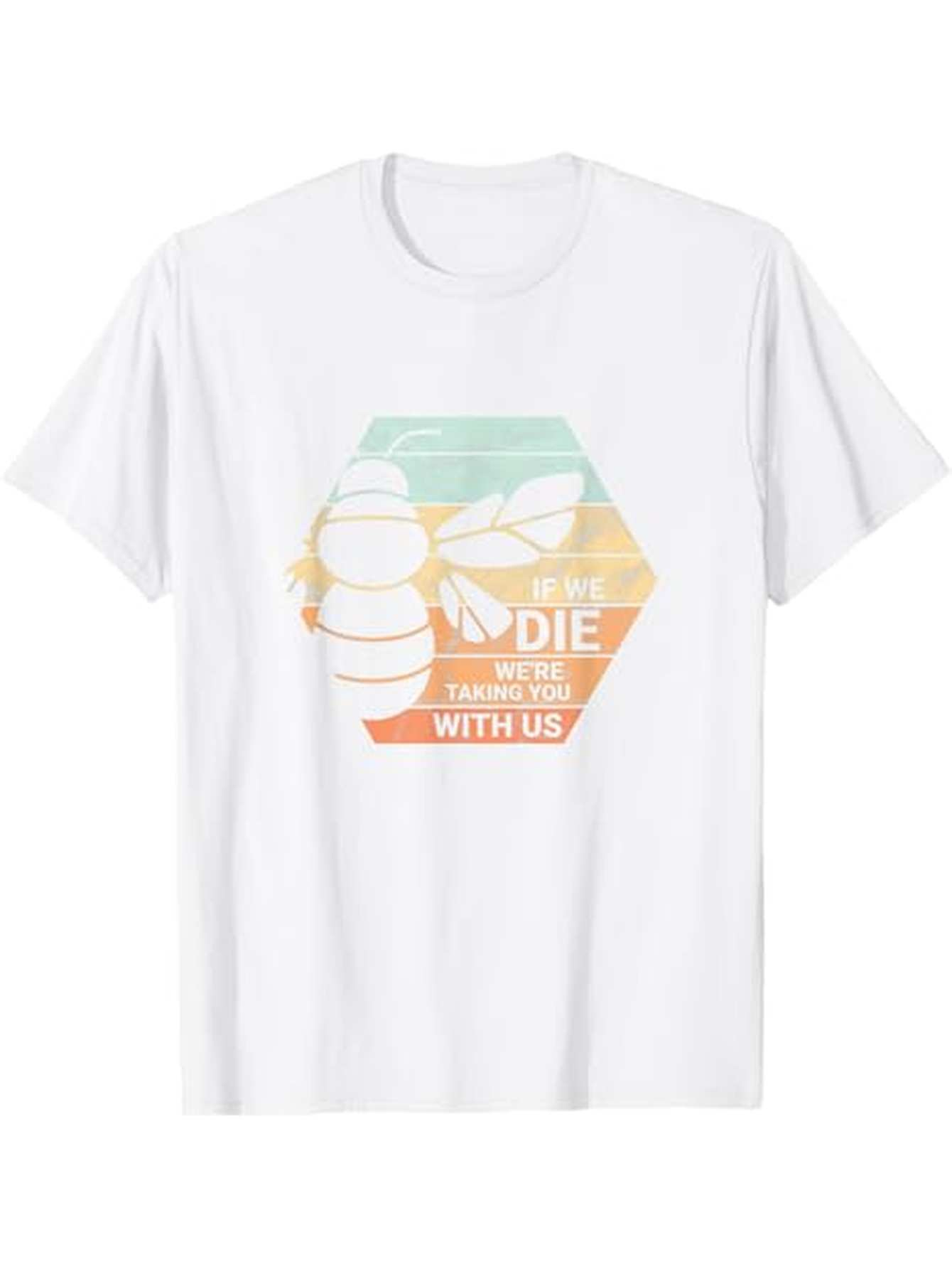 Men's Graphic T-Shirt Pastel Sunrise Landscape With Stacked Stones And Flying Dragonfly