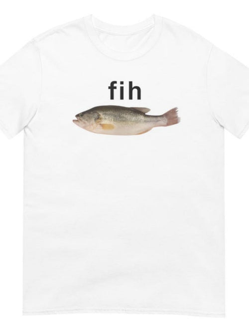 Men's Graphic T-Shirt Fih Naturalistic Watercolor Texture Lifelike Realistic Swimming Fish