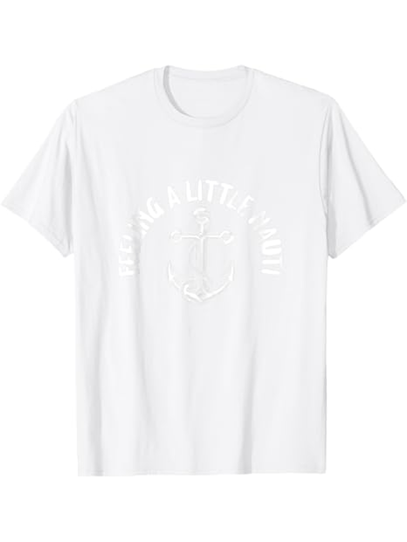 Men's Graphic T-Shirt Feeling A Little Nautical With Rope And Anchor Graphic T Shirt