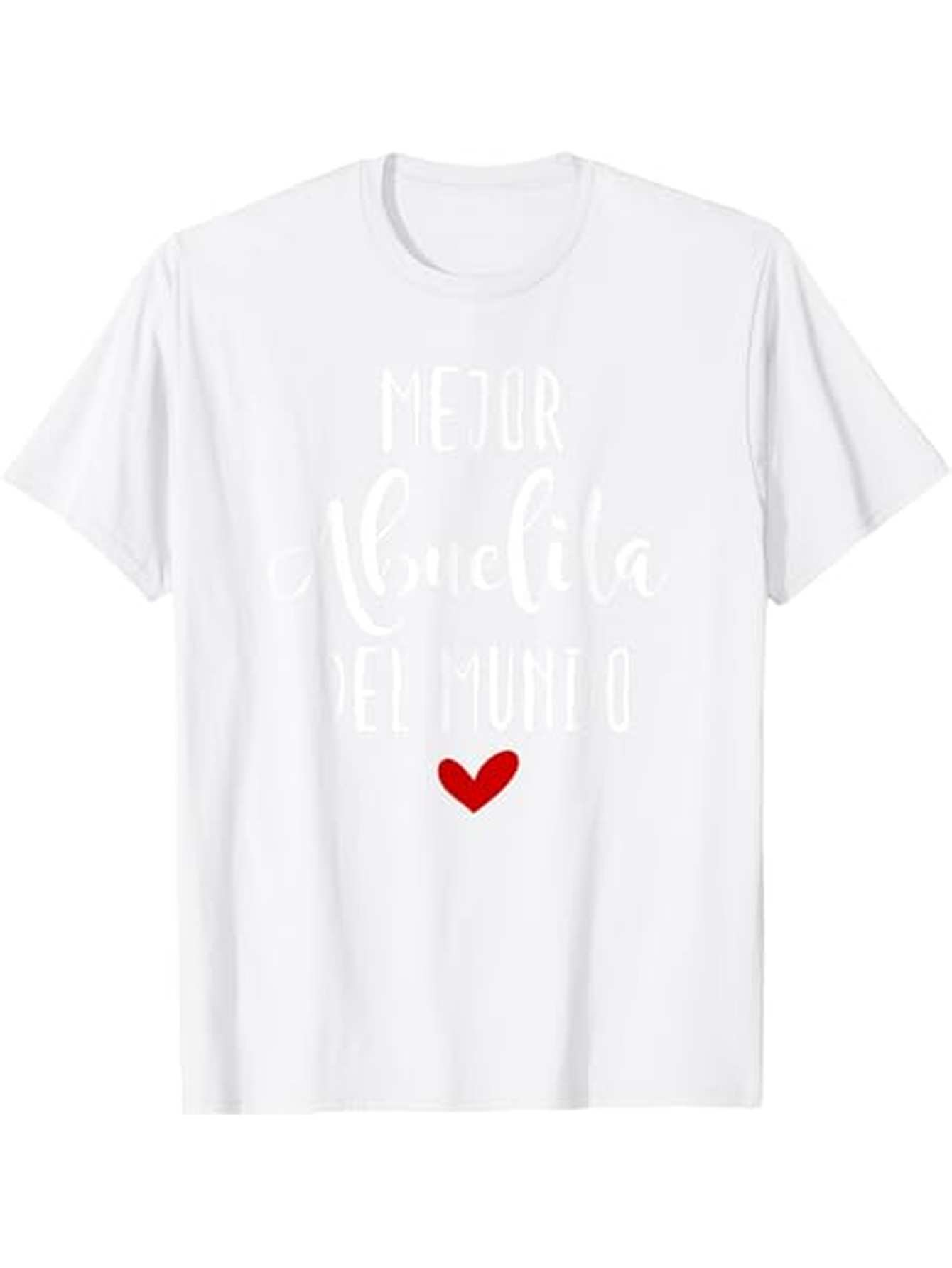 Men's Graphic T-Shirt Red Heart Among Handwritten Letters And Artistic Script Text