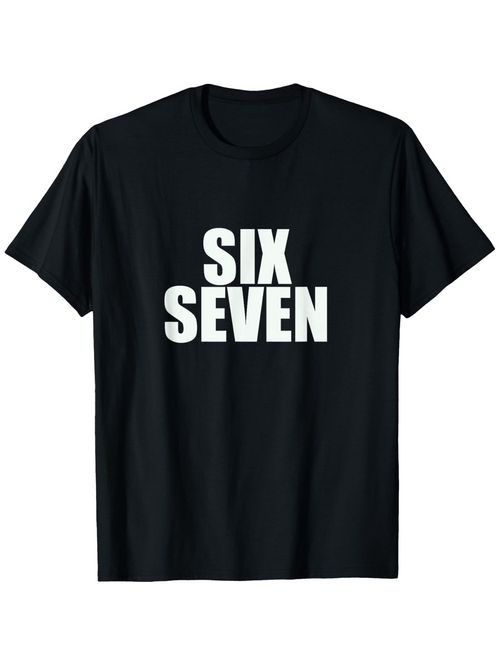 Men's Graphic T-Shirt Bold White Text On Classic Single Color Black T Shirt