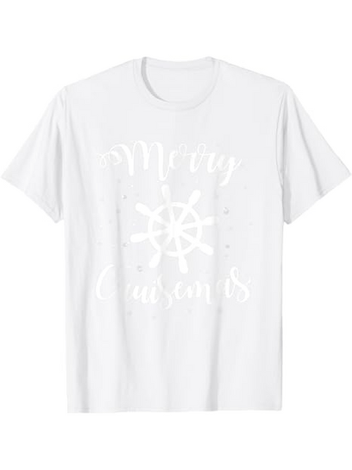 Men's Graphic T-Shirt Merry Seasons Delicate Snowflake Surrounded By Winter Festive Atmosphere Shirt