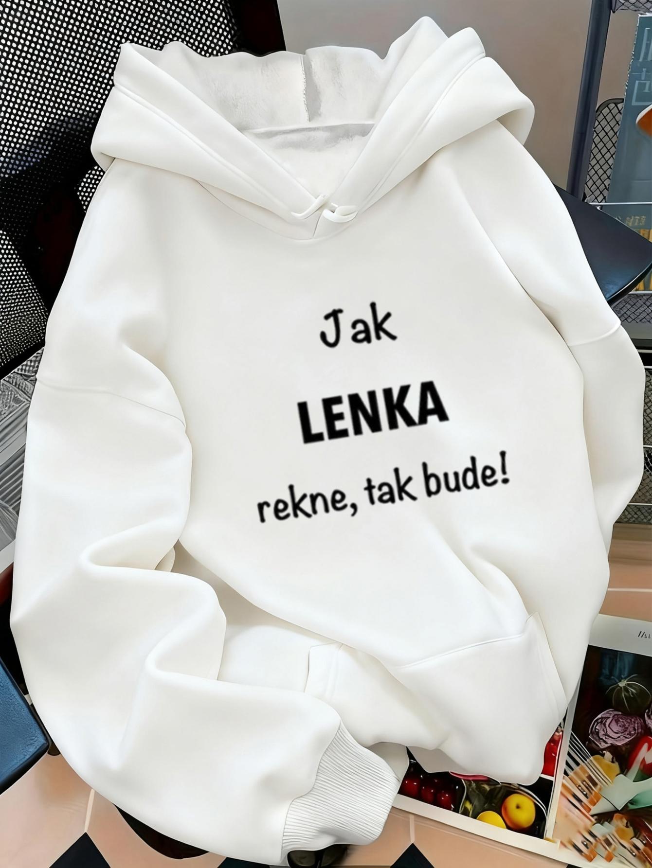 Women's Graphic Hoodie Letter Print