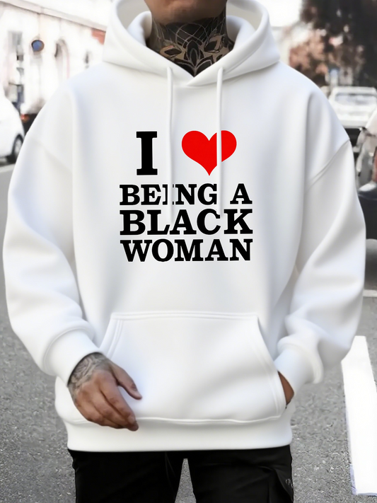 Men's Graphic Hoodie I Love Being A Confident Person Among The Urban Street Hoodie Woman