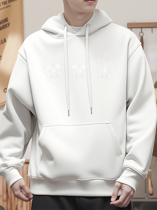 Men's Graphic Hoodie Skulls