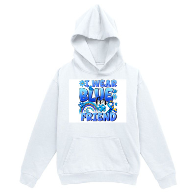Men's Graphic Hoodie Blue Ocean Waves With Splashing Fish And Friendly Dolphin