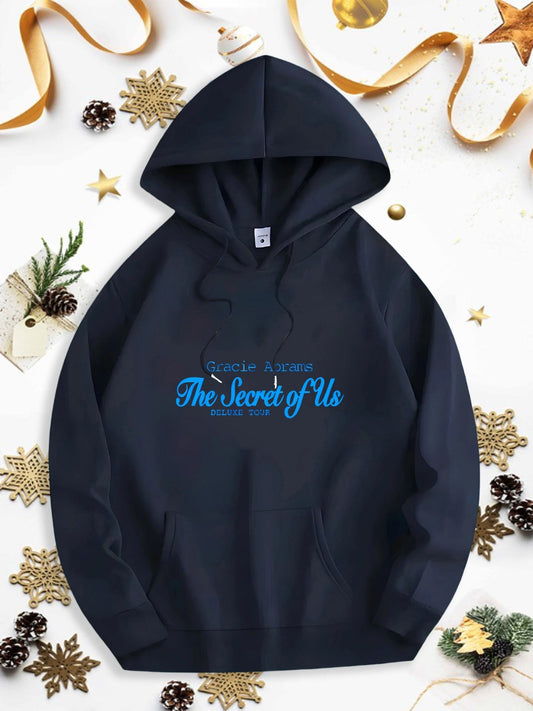 Men's Graphic Hoodie Dreams Always Become The Secret Of Us Hoodie