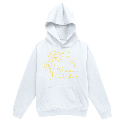 Men's Graphic Hoodie Blowing Wishful Seeds With Playful Dandelion Flowers Under Gentle Breeze Dandelion