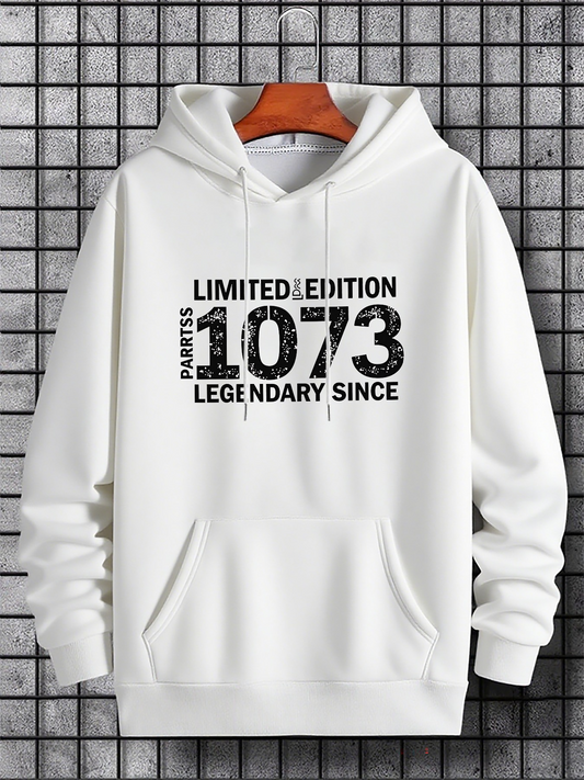Men's Graphic Hoodie Limited Edition Numbers Legendary Since Hoodie
