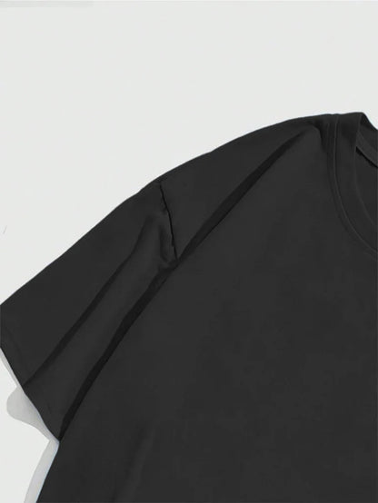 Men's Graphic T-Shirt I Let My Wife Play With My Disc Sunset Forest Pattern Disc Golf Basket