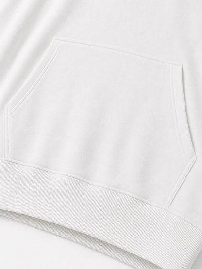 Men's Graphic Hoodie Colorful Foliage And Blooming Flowers Pouring From Blue Vase
