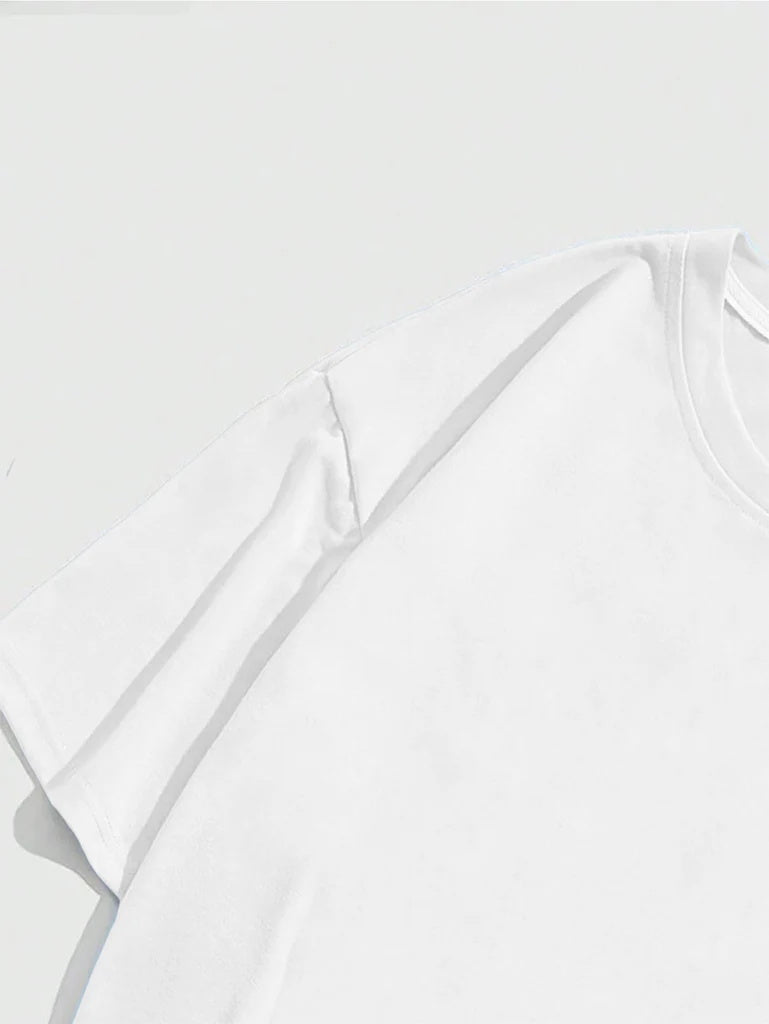 Men's Graphic T-Shirt Western Adventure With Cat Wearing Cowboy Hat Riding Horse